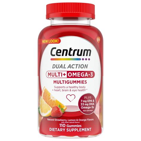 centrum multi + omega-3 reviews|centrum multigummies omega 3 gummy.